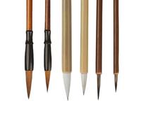 Pinceau professionnel de calligraphie chinoise en bois pour débutants
