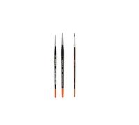 Pinceau Raphael Series 8404,kolinsky Rouge Sable Pinceau,Set 2pcs,Taille 5/0 0.