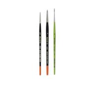 Pinceau Raphael Series 8404 ,kolinsky Rouge Sable Pinceau ,Set 2pcs,Taille 5/0 . 0. (Raphael France)