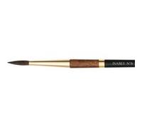Isabey Vintage Siberian Blue Squirrel Brush, Round, 8