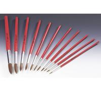 Pinceau rond ZAHN Pinsel E10710-07 Ponex 4 pièces