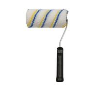 Pinceau rouleau de peinture - Ensemble de tailles en coton, polyester, acrylique | Kit d'outils de peinture et de rénovation de maison | Rouleau de peinture en microfibre douce pour murs, plafonds