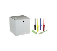 Pinceau sabots pour cheval avec bouchon Umbria Equitazione (x24) Blanc TU