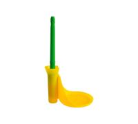 Pinceau sabots pour cheval fix pour bouteille Effol Jaune TU