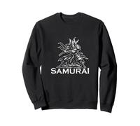 Pinceau Samurai Warrior Rétro Sweatshirt