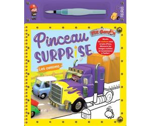 Pinceau surprise P'tit garçon - Les camions + pinceau - Alexis Nesme - Fleurus - broché - Document jeunesse
