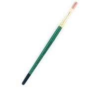 Pinceau Synthétique Plat N°8 - Manche Vert - Lot De 10 Pinceaux
