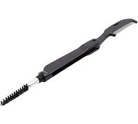 Pinceaux à cils applicateur baguettes magiques pour extension de cils dents en acier inoxydable peigne à sourcils pinceaux de maquillage