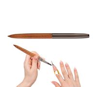 Pinceaux à ongles pour décoration d'ongles - Pinceaux de conception - Outils de pointillage - Brosses en bois de santal pour usage domestique et professionnel - Détails fins