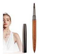 Pinceaux à ongles pour - Outil - Brosse en bois de santal pour longues lignes, détails fins, dessin fin, design d'ongles, usage domestique et professionnel