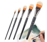 Pinceaux à peigne - Créatifs fiables, gamme de longueurs de 18,5 cm à 24 cm, assortiment multi-styles, applicateur, articles pour loisirs, créateur expert pour adultes avec cadeau