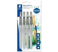 Staedtler Pinceaux à réservoir d'eau pour aquarelle Transparent G