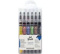 Pinceaux - A Réservoir - Prérempli - Aquarelle - Couleurs Classiques - Sennelier