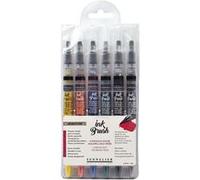 Pinceaux - A Réservoir - Prérempli - Aquarelle - Couleurs Iridescentes - Sennelier