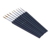 Pinceaux aquarelle - TBEST - 9 Pièces - Ergonomiques - Poils de loup - Polyvalents pour artistes