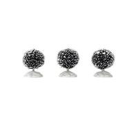 Pinceaux Arbre Brun Set De 3 Mini - Soie Ronde Multicolore