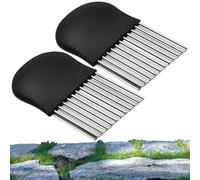 Pinceaux, Brosse Weeder, Ensemble d'outils à Main de Weeds de 2, Crack Inoxydable Freve Freving Fale de Brosse de Mousse pour Le Nettoyage de Patio sur Le Trottoir de l'articulation