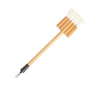 Pinceaux d'art en Poils de chèvre, pinceaux Plats pour Peinture Aquarelle, et Eau, 5 Tubes