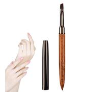 Pinceaux de design d'ongles, pinceaux fins pour ongles, pinceau à vernis en bois de santal pour les détails fins, dessin fin, longues lignes, usage domestique et salon professionnel