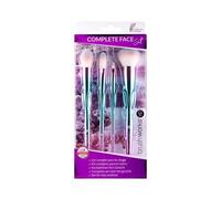 Pinceaux de maquillage - BRUSHWORKS - Lot complet de 4 - Blanc - Applicateur visage - HD