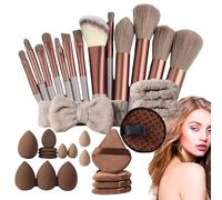 Pinceaux de maquillage - Kit de maquillage professionnel doux pour femmes, filles, artistes, famille, amis, épouse, petite amie