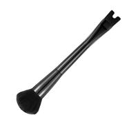 Pinceaux De Maquillage Pour Contour | Pinceau à Joues 2 en 1,Double Embout Forme U pour Sculpter Joues Nez