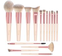 Pinceaux de maquillage Start Makers 15Pcs Marble Makeup Brush Set Foundation Powder Blush Blending Eyeshadow Brushes Sets