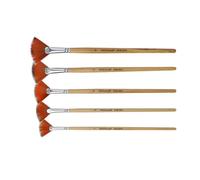 Pinceaux de peinture professionnels à pointe éventail, ensemble d'art pour toile, roche, aquarelle, gouache, peinture acrylique, pinceaux aquarelle professionnels pour artistes, voyages, aquarelle,