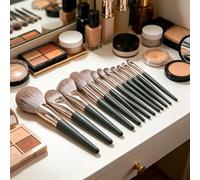 Pinceaux De Pour Femmes Coffret d'Applicateurs Cosmétiques