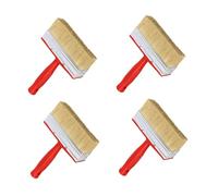 Pinceaux de teinture portables et robustes pour vernis, solvants, peinture à l'huile sur bois, application de poignée ergonomique