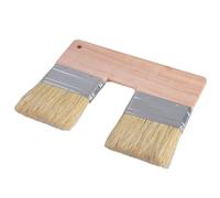 Pinceaux ergonomiques à double tête pour différentes techniques de peinture et médias, même revêtement dans la peinture à l'huile acrylique