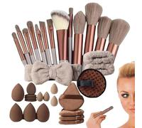 Pinceaux Et Accessoires De Kit De Beauté 33 Pièces