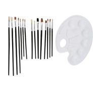 Pinceaux et palette, 16dlg.