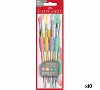 Pinceaux Faber-Castell 4 Pièces Gâteau [10 Unités]