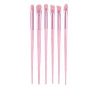 Pinceaux Fards À Paupières - 13,8x5,3x1,4cm Brosse Maquillage Yeux | Kit Complet 6 Pièces - PP Fibre Laine, Applicateurs Doux Pour Estompage, Détails, Cadeau Noël Vacances