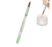 Pinceaux liner pour les ongles Poils Doux Ergonomiques | Stylos builder pour ongles d'application pour Peinture Pointillage Sculpture Application par Artistes Femmes et Filles