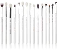 Pinceaux Maquillage Yeux Professionnels Lot 15 Pinceau Yeux Marron Pour Fard À Paupières,Eye-Liner,Pinceau Estompeur Yeux,Kit Pinceaux Yeux Synthétiques Qualité Supérieure,T499