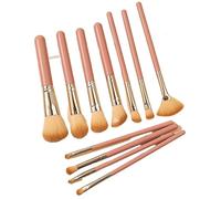 Pinceaux Maquillages Ensemble de pinceaux maquillage professionnels 20/14/1 pièces : 11, éponges, houppettes à poudre et seaux(11PCS)