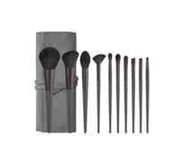 Pinceaux Maquillages Pour Poudre Lot De 10 Pinceaux Maquillage Doux Avec Manche En Bois For Le Visage Et Les Yeux Fard A Paupiere(G-Brush Pack)