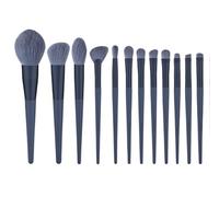 Pinceaux Maquillages Pour Poudre Lot De 10 Pinceaux Maquillage Doux Avec Manche En Bois For Le Visage Et Les Yeux Fard A Paupiere(Blue)