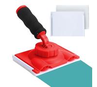 Pinceaux Peinture Mur, Tampon Peinture Coupe Bordure Peinture Avec Manche Pivotant Et 2 Brosses Éponges Pinceau Rechampir Coupe-bordure À Peinture Tampons Peinture Réglables Pour Coins Plafonds