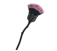 Pinceaux pour enlever les ongles avec des fibres douces et un long manche pour un nettoyage professionnel et manucure