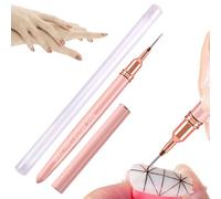 Pinceaux pour - Pointe fine en nylon, brosse rayée | Outil de précision 18