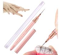 Pinceaux - Stylo de peinture acrylique | Outils de pointillage | Kit de peinture à ongles | Pinceaux design pour vernis gel | Dessin fin | Coloration délicate