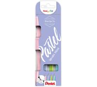 Pincel The Pastel Brushes Ses15p-Estuche Que Contiene 4 Unidades De Pinceles Disponibles En Diferentes Colores,Perfecto Para Utilizar En Colegios