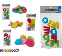 Pincello Pincello Foam Stamp Set 32 pièces, assorties