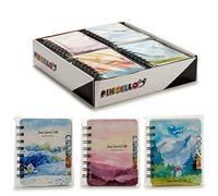 Pincello S3600488 Cahier Multicolore 12 x 1 x 9,2 cm