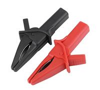Pinces 2 pièces Raccord de DSO3064 HT18A Grandes Pinces Dolphin Gator rouge + noir pour oscilloscope