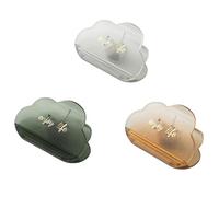 Pinces à Aliments | 3 Pièces Pince Magnétique De Stockage À Fermeture - Pince Large pour Sachets de Chips | pour Cuisine, Réfrigérateur, Snack, Thé, Café,