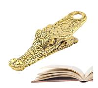 Pinces À Amusantes, Marque-page En Forme De Crocodile, Style Vintage En De 5,6 X 1,2 Cm, Accessoire De Bureau Pour Carnet De Notes, Choix D'image De Bureau, Salle De dapté Aux